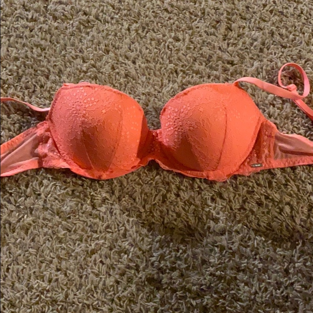 Pink bra